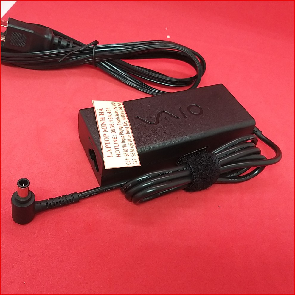 Sạc Sony Vaio VGP-AC19V14 VGP-AC19V21 VGP-AC19V24 VGP-AC19V30 VGP-AC19V37 chính hãng,có logo vaio. tặng kèm dây nguồn