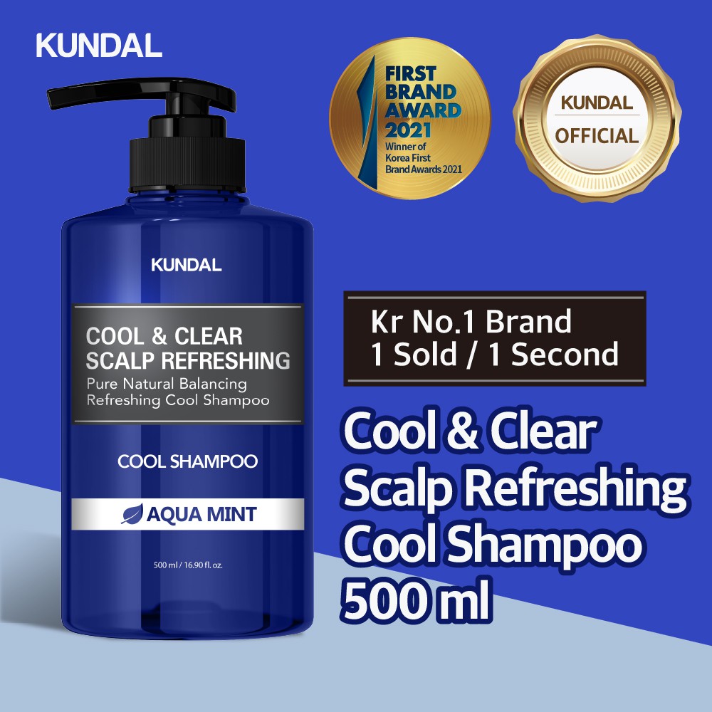 Dầu Gội Đầu KUNDAL Làm Mát Da Đầu 500ml