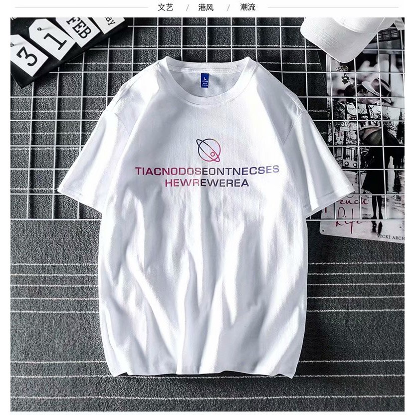 Áo thun tay ngắn gấu trúc form rộng