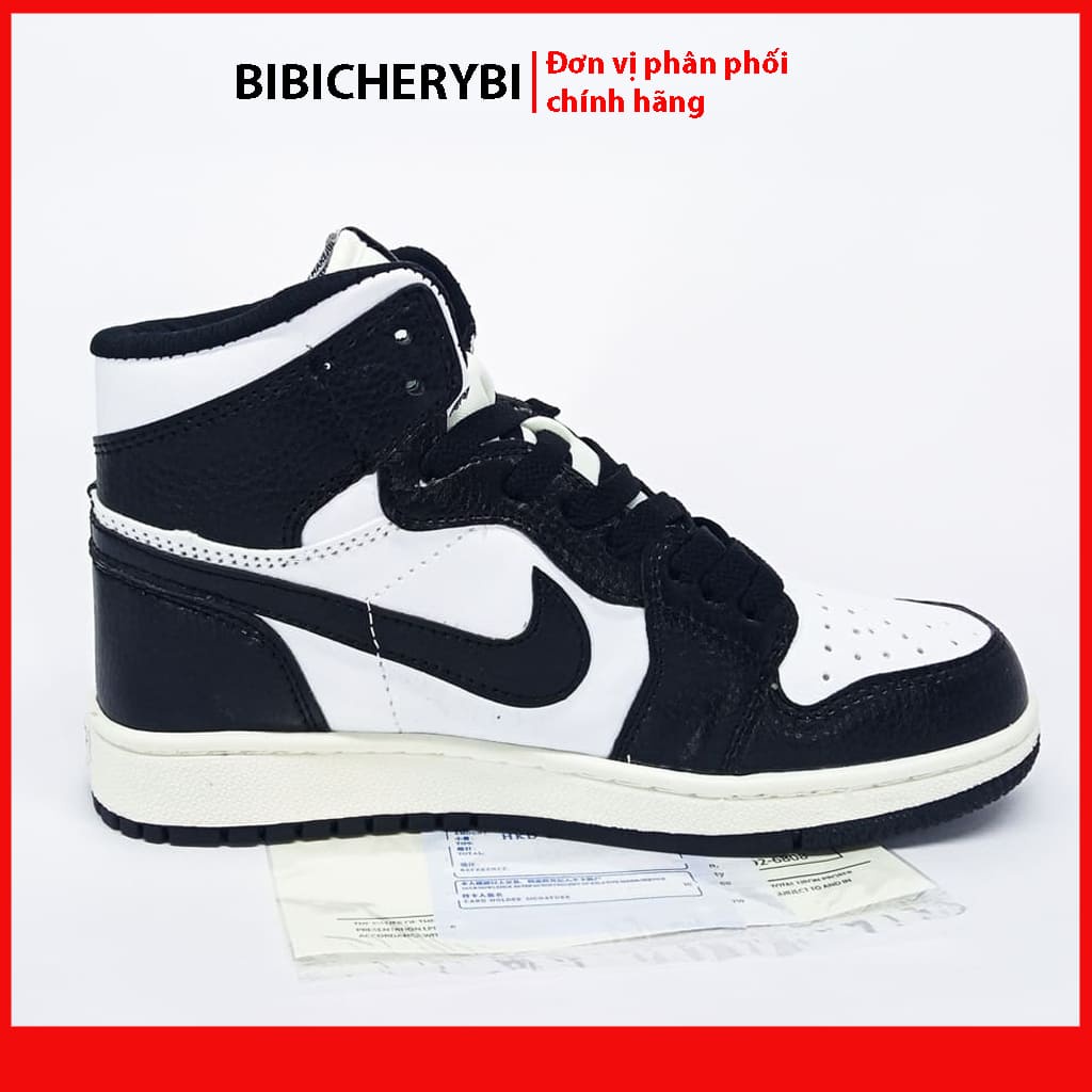 Giày jordan jodan jd nike đen cổ cao đen trắng cao cấp 2022