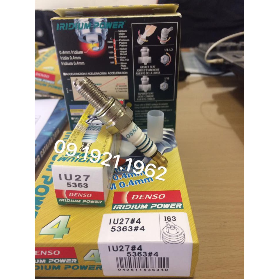 Bugi IU27 cho các dòng xe máy Fi