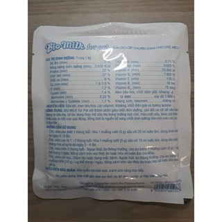 Sữa dành cho chó mèo Bio Milk 100g