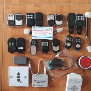 # Bộ điều khiển cửa cuốn YH 433 mhz tay mã gạt chống nước  trong hộp mã gat