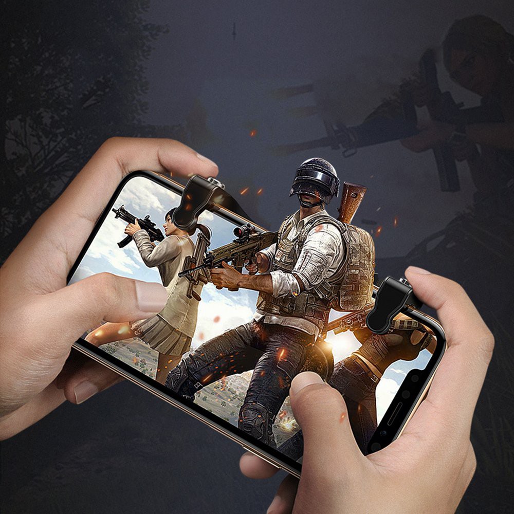 Tản nhiệt làm mát Baseus G9 tích hợp Nút hỗ trợ bắn G-Point cho các game Pubg moblile, Rules of Survival, Free Fire