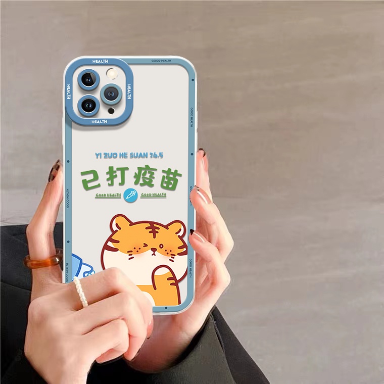 Ốp Điện Thoại TPU Dẻo Trong Suốt Họa Tiết Hoạt Hình Dễ Thương Cho IPhone 13 12 Pro Max 11 XS XR X 8 7 6S Plus