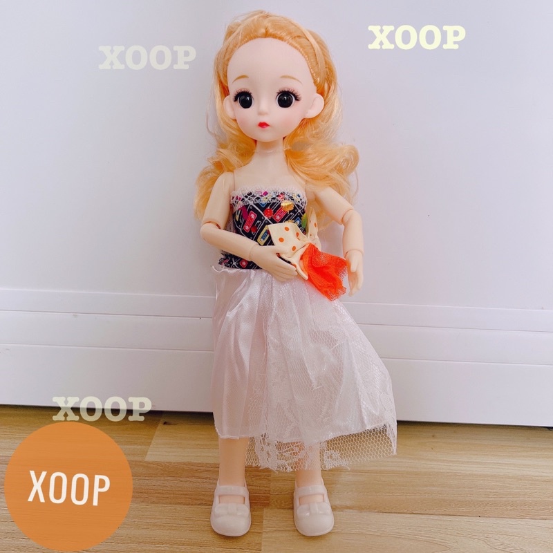 Đồ chơi ! Búp bê khớp mắt đá 8 mẫu 30cm cho bé gái