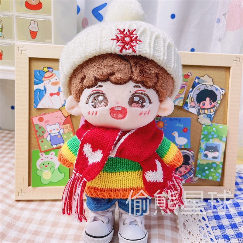 ÁO LEN, ÁO KHOÁC CHO DOLL 20CM - OUTFIT DOLL 20CM - QUẦN ÁO BÚP BÊ