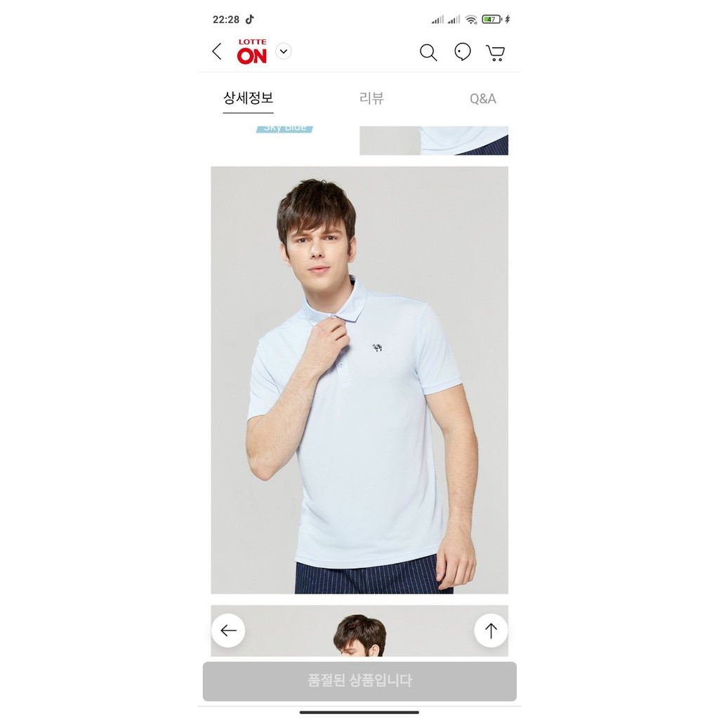 Áo polo golf chính hãng xuất Hàn