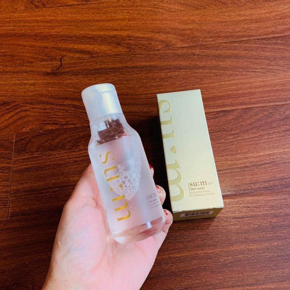 Nước tẩy trang Su:m37 Skin Saver Essential Pure Cleansing Water 100ml
