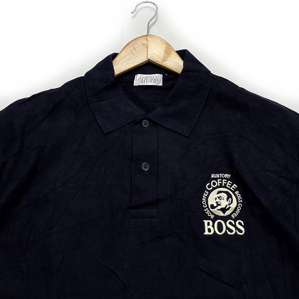Áo Polo Nam Cổ Bẽ Boss 2Hand , Áo Thun Polo Nam Ngắn Tay Unisex