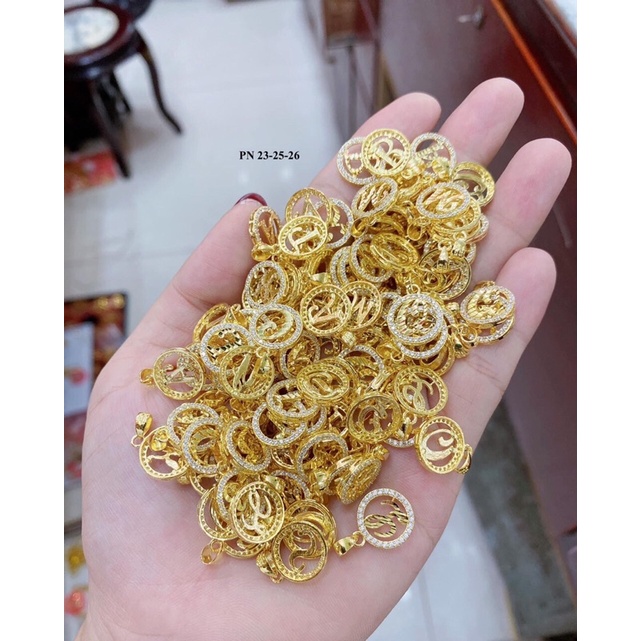 Mặt chữ theo tên lên vàng 10 k