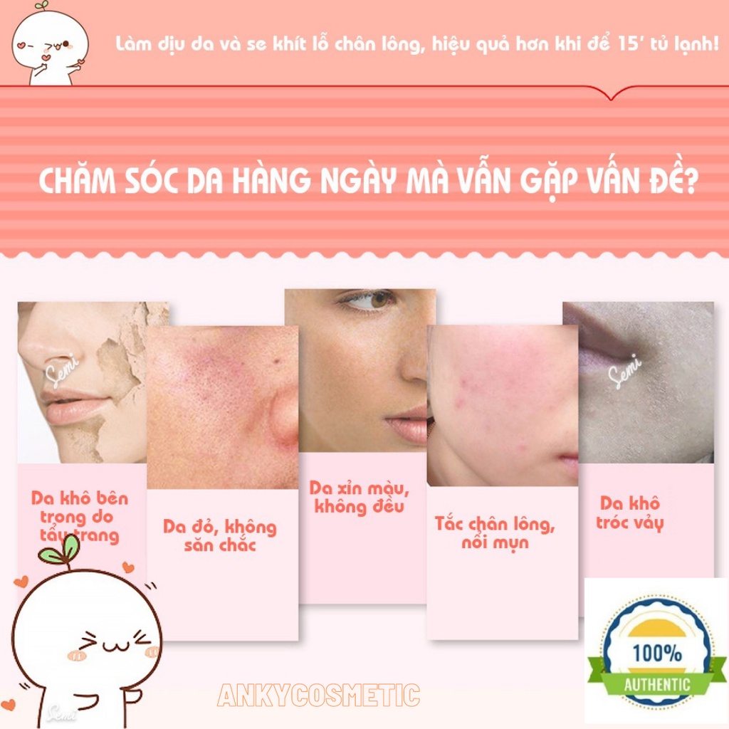 Mặt Nạ Giấy Dưỡng Da Mụn Cấp Ẩm Dưỡng Trắng Thải Độc HA Images | BigBuy360 - bigbuy360.vn