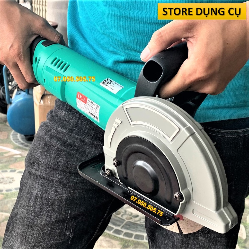 1500W Máy cắt rãnh tường chuyên nghiệp 135mm DCA AZR135 | Tặng Kèm 1 lưỡi cao cấp 133mm Z1R-FF-135