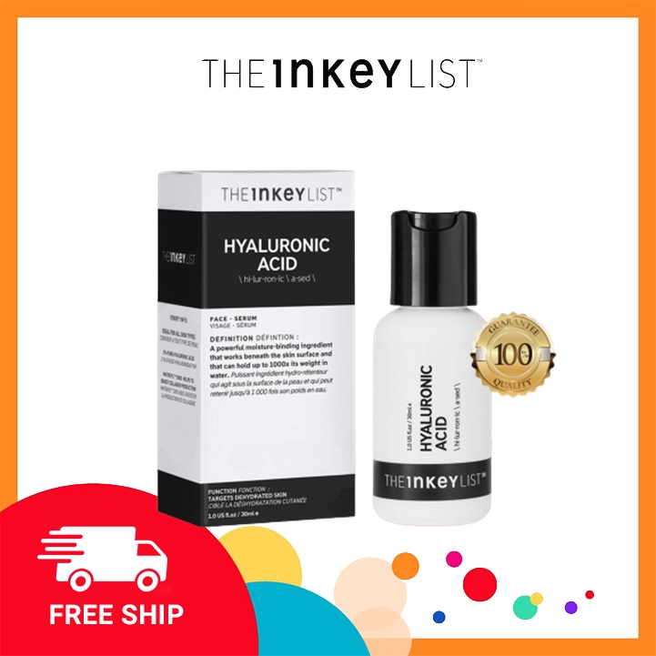 [CHÍNH HÃNG] Tinh chất cấp ẩm phục hồi da The INKEY List Hyaluronic Acid Serum 30ml | BigBuy360 - bigbuy360.vn
