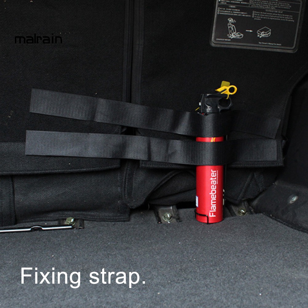 Set 2 Dây Dán Cố Định Bình Chữa Cháy Trên Xe Ô Tô Tiện Dụng