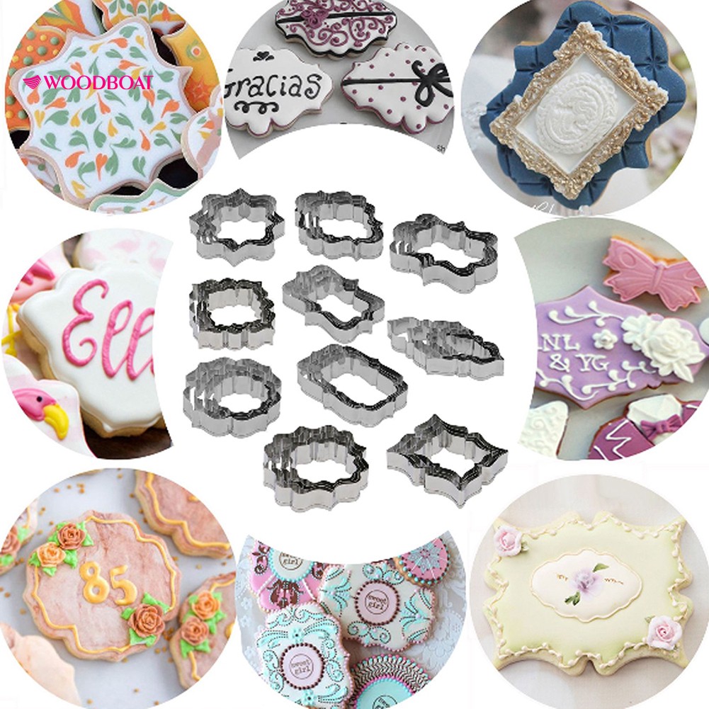 Bộ 4 Khuôn Cắt Bánh Quy Bằng Thép Không Gỉ