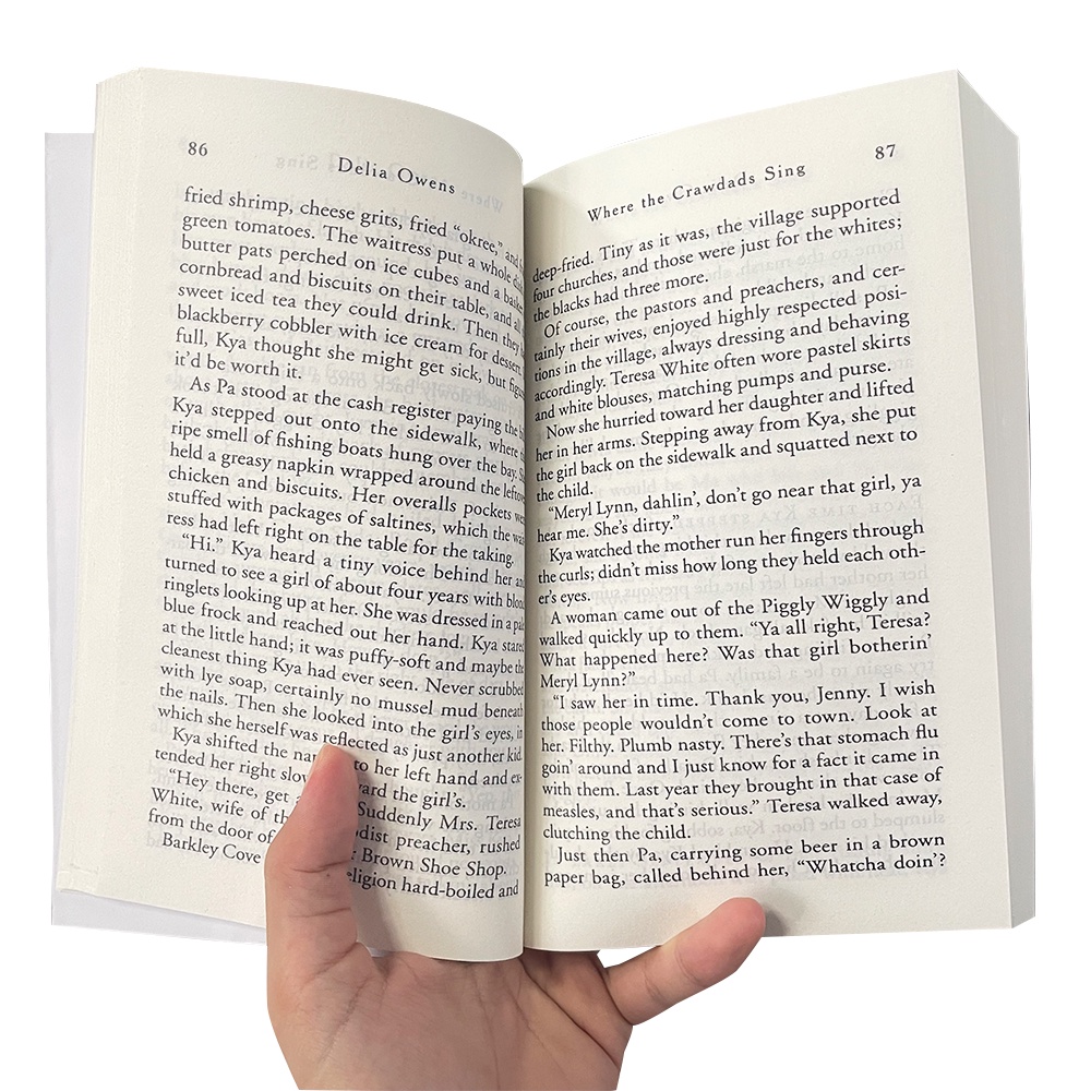 Nơi Hát Tiểu Thuyết Tiếng Anh Hát the Crawdads Hát Crawdads Hát Cô Gái Sâu Trong Đầm Phim Tăng Trưởng Nguyên Bản Tự Nhiên Lagu Sách Tiếng Anh