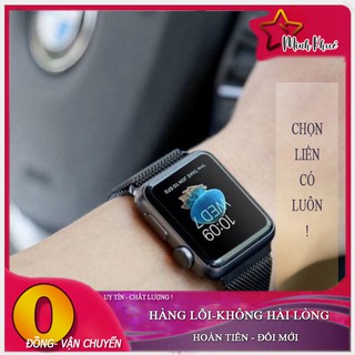 Dây thép đồng hồ Apple Watch Series KHÔNG GỈ 1/2/3/4/5 size 38 40 42 44 mm