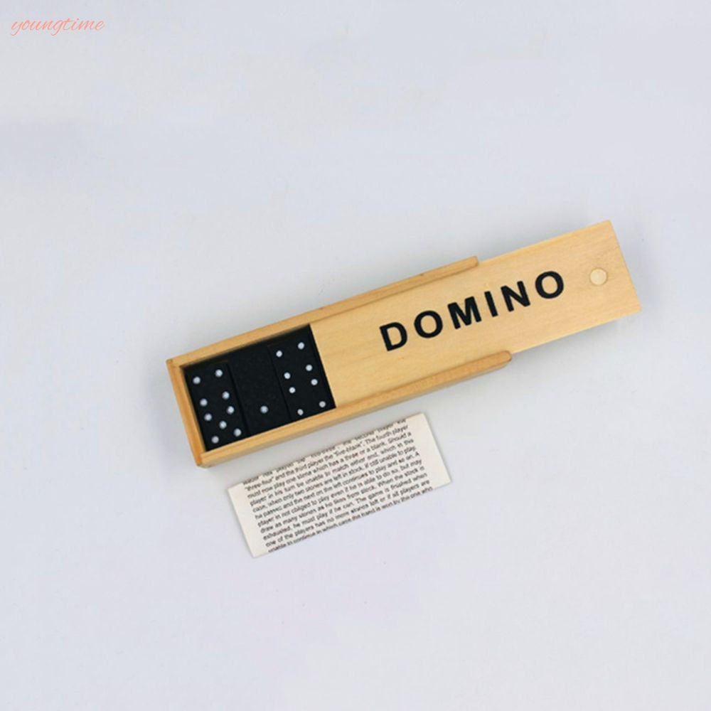 Bộ Đồ Chơi Domino 28 Món Bằng Gỗ