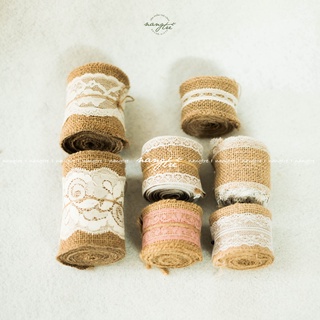 Cuộn vải ren trang trí- dài 2m x cao 5cm