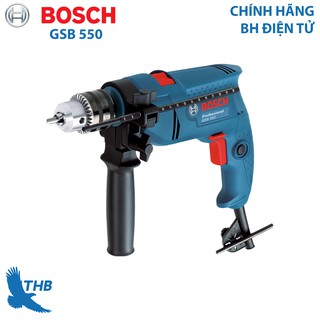 Máy khoan động lực Bosch GSB 550 ( Hộp giấy )