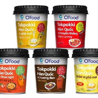[24 hộp] 1 thùng Tokpokki ăn liền Hàn Quốc O'food (24 hộp x 105g)