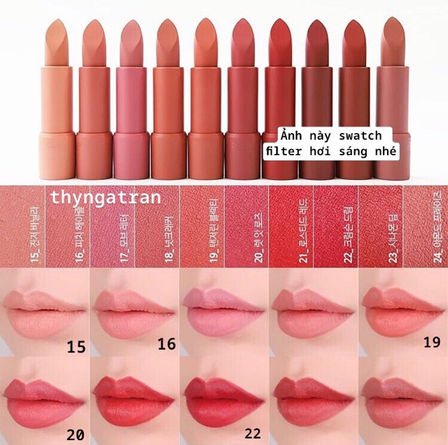 [Bill Hàn] Son lì Clio Rouge Heel Velvet | BigBuy360 - bigbuy360.vn