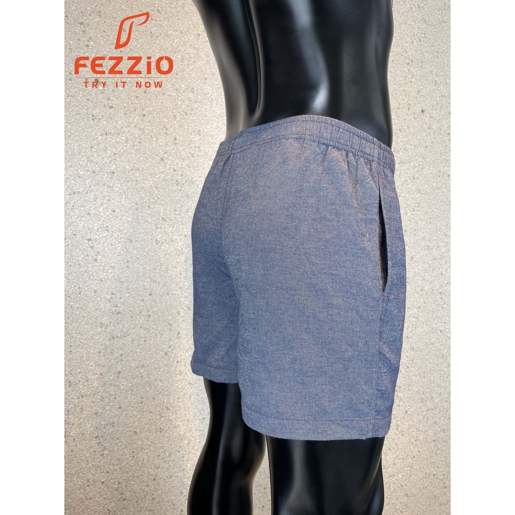 Combo 2 quần đùi nam có túi, quần đùi trên gối kate 100% cotton thương hiệu Fezzio