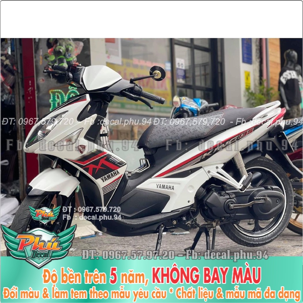 Tem Rời Novo MX trắng đỏ đen (K) -1