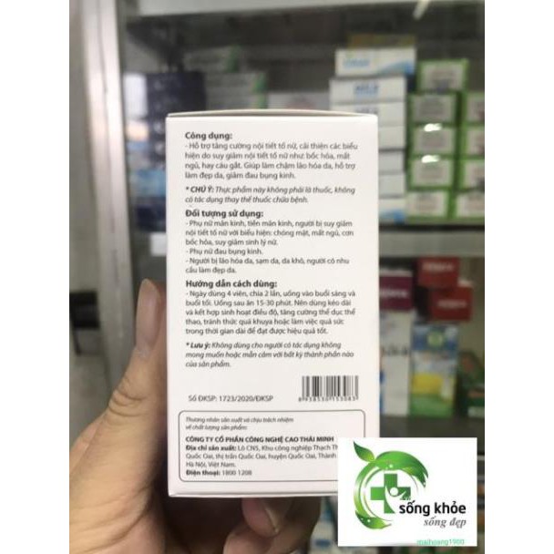 (CHÍNH HÃNG 6 TẶNG 1) QUEENUP- giảm triệu chứng bốc hoả, tiền mãn kinh