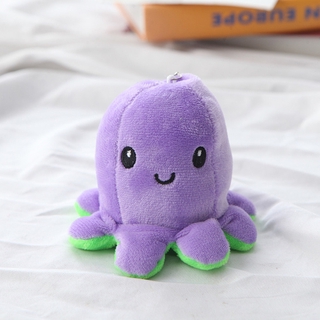 Cute Stuffed Octopus Keychain