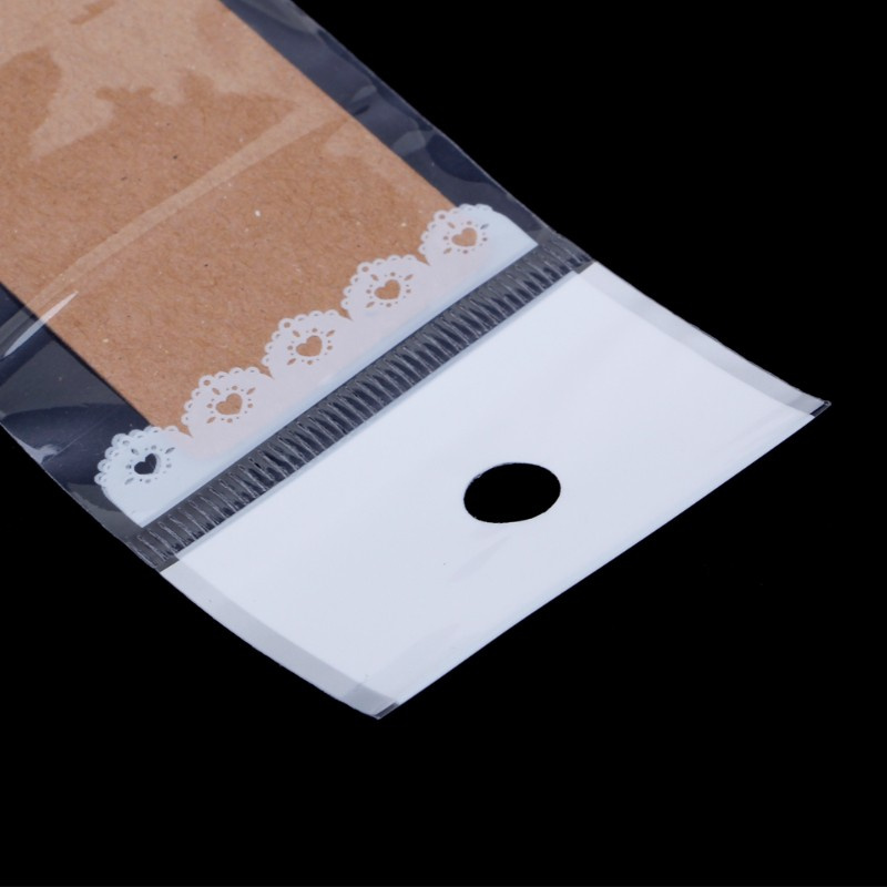 Set 100 Giá Đỡ Trưng Bày Trang Sức Bằng Giấy Kraft Có Dây Treo Tiện Dụng