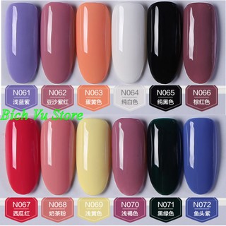 sét 6 chai sơn gel mini 6ml/1chai