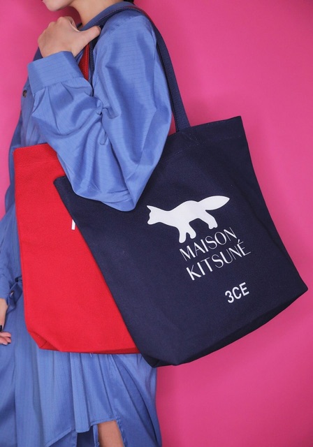 Túi Đeo 3CE MAISON KITSUNE TOTE BAG️