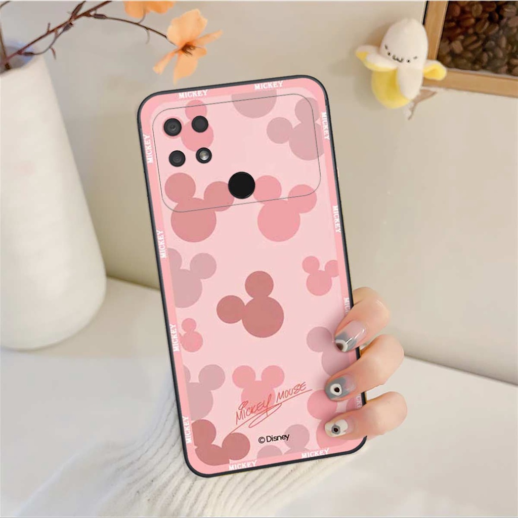 Ốp lưng điện thoại Xiaomi Poco C40 hình mic key min nie mouse thời trang, vỏ ốp rẻ đẹp