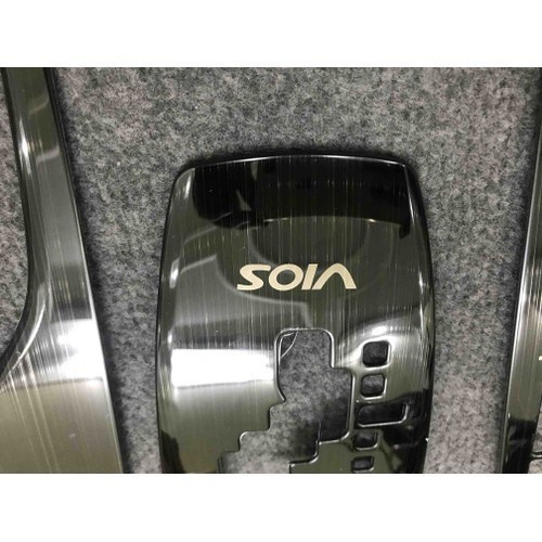 Ốp nội thất xe Toyota Vios 2014 2015 2016 2017 2018 ốp hộp số, lên xuống kính, Titan chống xước