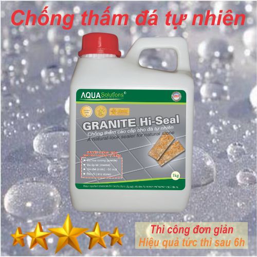 Chống thấm đá granite, chống thấm đá marble - GRANITE Hi-Seal - bình 1kg