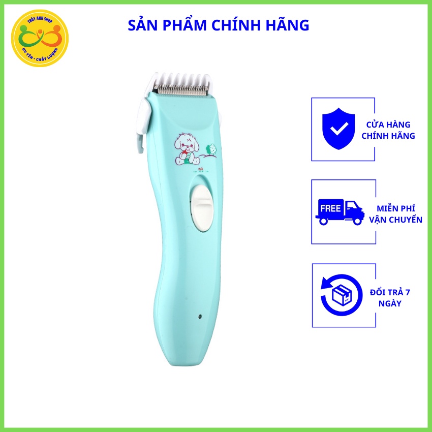 Tông đơ cắt tóc điện, Tông đơ cắt tóc trẻ em cao cấp TOIR TR102 TA23, nhạy bén, êm ái, an toàn.