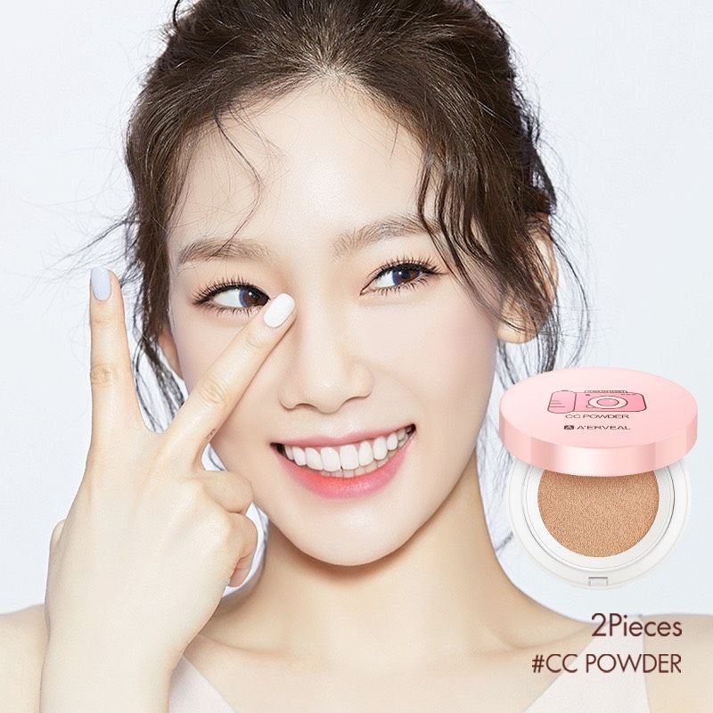 Set Phấn Nước Nền A'ERVEAL Máy Ảnh CC Powder Tặng Kèm Lõi Thay Dễ Thương F503 | BigBuy360 - bigbuy360.vn