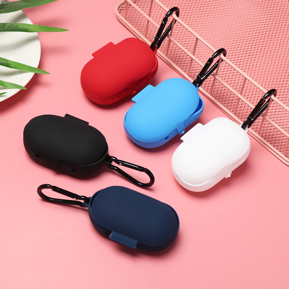 Vỏ Silicone bọc bảo vệ hộp sạc tai nghe Samsung gear iconx 2018 kèm khóa