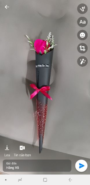 Combo 10 hoa sáp thơm màu ngẫu nhiên ạ