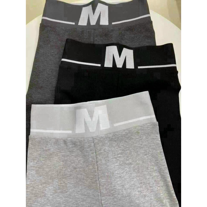 QUẦN LEGGING CẠP CHỮ M TÔN DÁNG SÀNH ĐIỆU