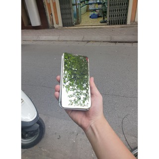 Bao da Clear View Standing Cover Samsung A8 2018