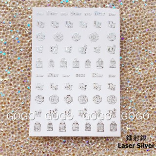 Hình Dán gogo [manicure] dior d025