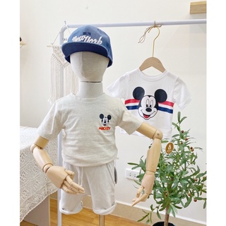 Set 2 áo mickey cotton cao cấp