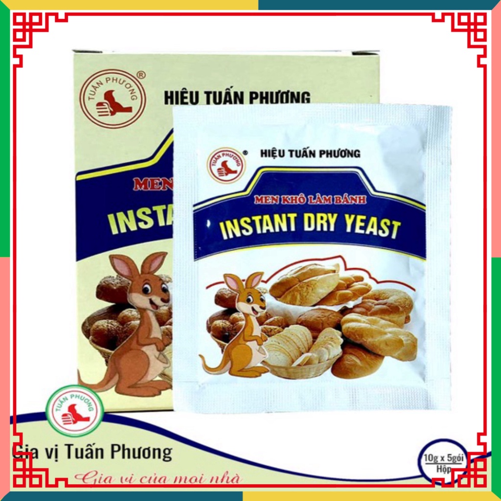 HOT LIKE Men Nở Làm Bánh, Instant Dry Yeast 10g