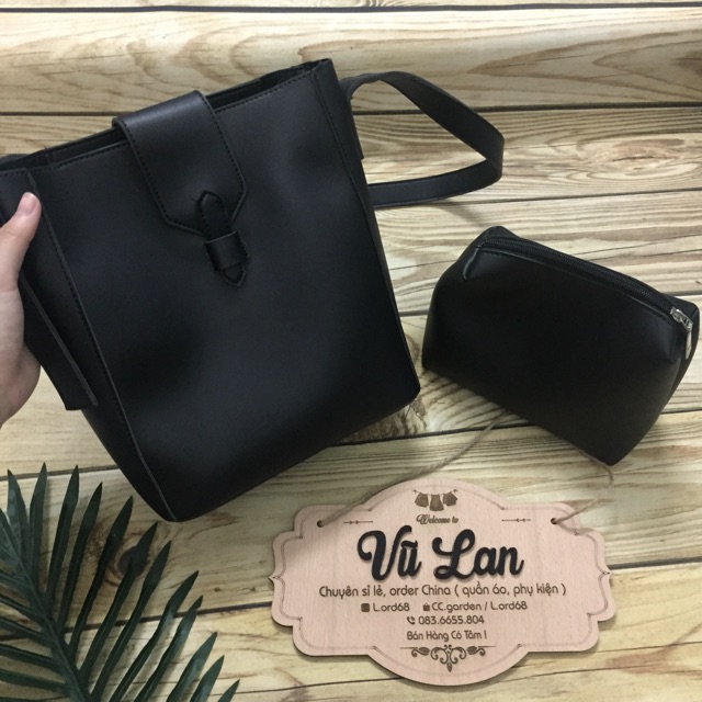 Túi tote da đeo chéo Túi Xách nữ đi chơi đi học đa năng | VIDEO.ảnh thật