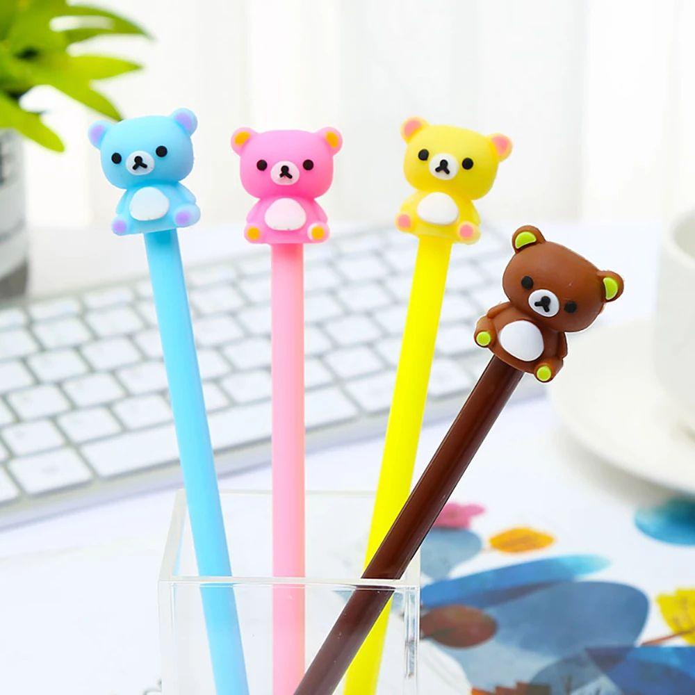PEWANY Bút Mực Gel Ngòi 0.5mm Họa Tiết Hoạt Hình Động Vật Dễ Thương Cho Học Sinh