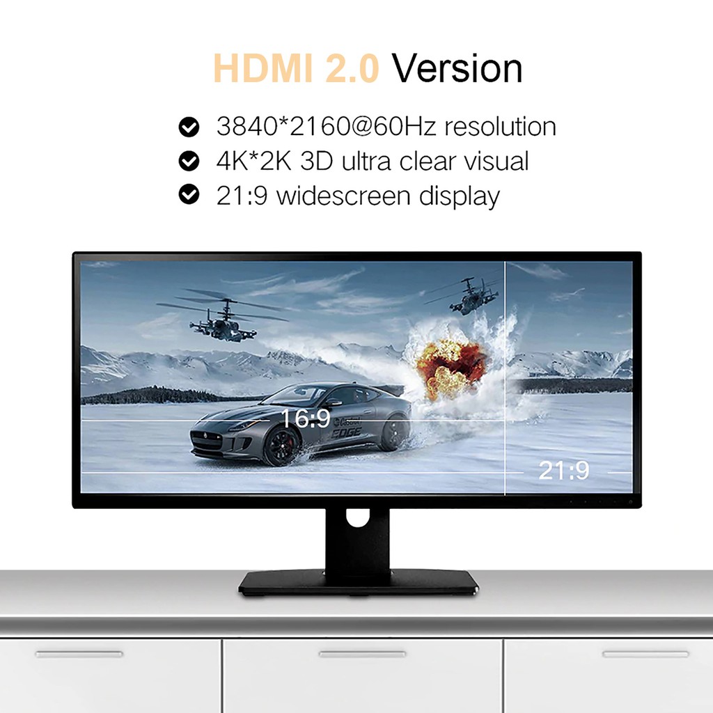 Cáp HDMI 2.0 Sợi Siêu Nhỏ Cao Cấp UGREEN HD117 Chính Hãng