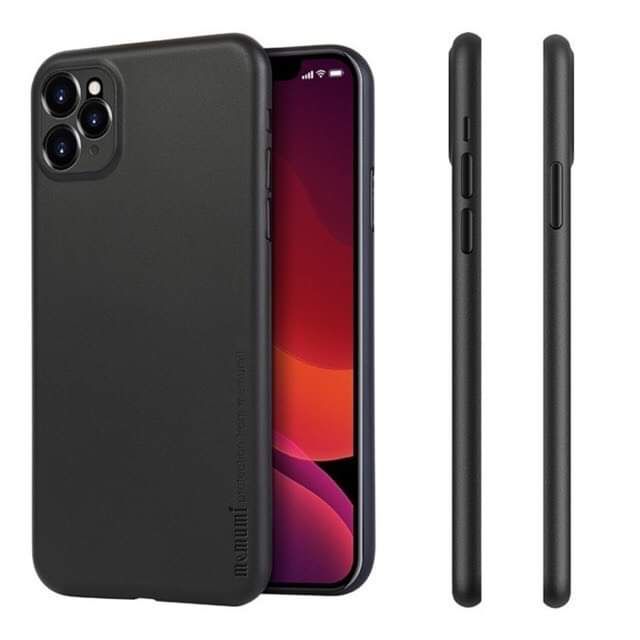 Ốp lưng siêu mỏng chính hãng Memumi cho Smart Phone IP 11 Pro Max , XSMAX , XS , siêu nhẹ chống xước , chống trơn trượt